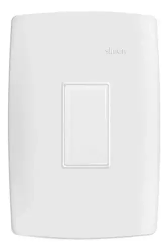 Conj Interruptor Simples Vertical 10a 250v Br S30 Simon
