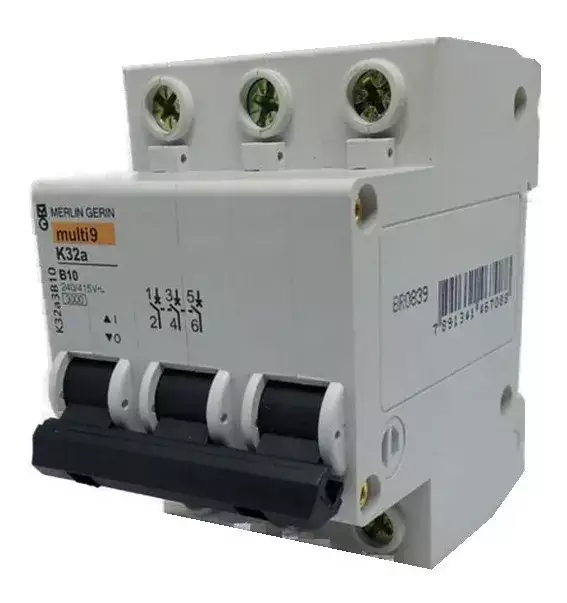 Disjuntor Tripolar 10a Curva B 230v K32a3b10