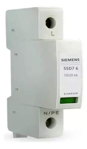 Protetor De Surto Dps Classe 2 275v 20ka 5sd7 6613mb Siemens