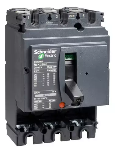 Estrutura Disjuntor Tripolar 250a Nsx250h Lv431404 Schneider
