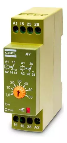 Rele De Tempo Ay 60 Segundos 110vca 110280 Coel
