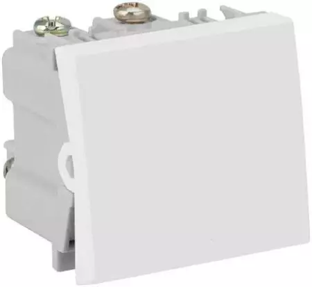 Mod Duplo Interruptor Simples 10a 250v Branco 30101-50 Simon