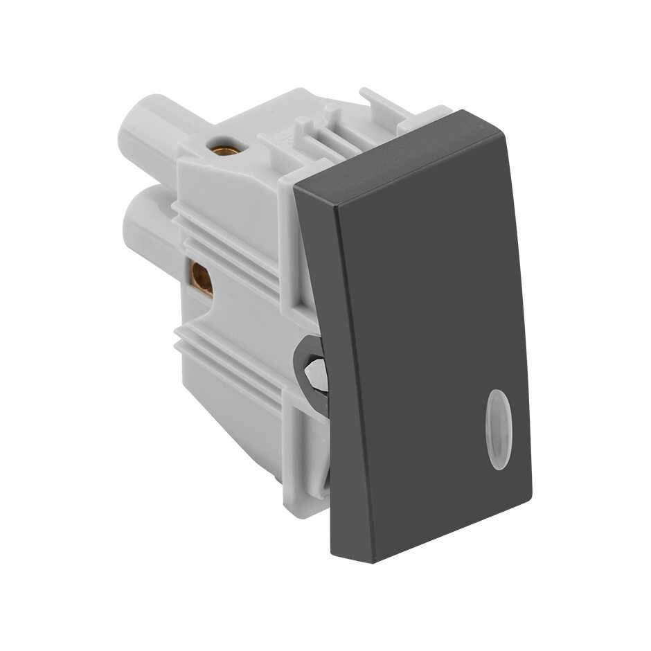 Interruptor Simples Base Luminosa 10A 250V Simon