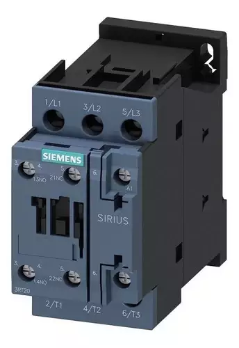 Siemens Contator De Alimentação 3rt2028-1an20 Ac-3 38 A 18,5