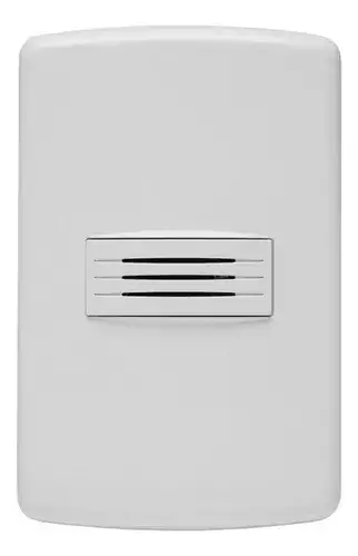 Campainha Cigarra 855020 Iriel Duale Up Cor Branco