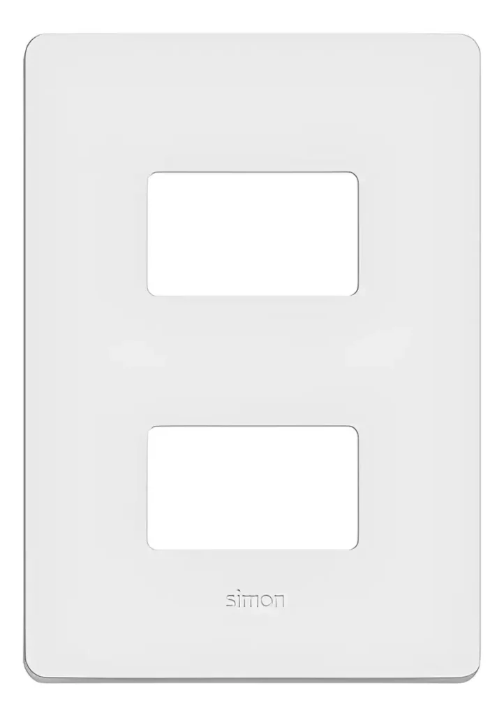 Placa 4x2 2 Módulos Separados Branca S35 35612-30 Simon