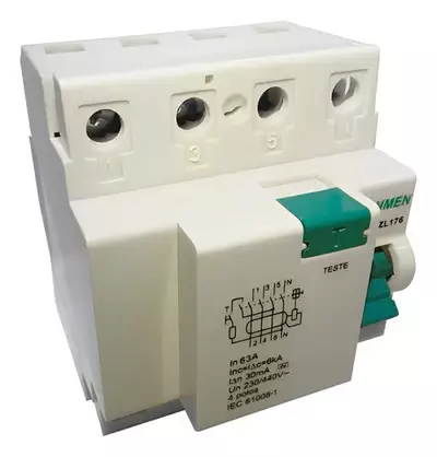 Disjuntor Dr Tetrapolar 4p - 63 Amp Sanmen