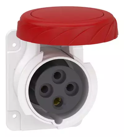 Tomada Embutir 3p+t 16a 380/415v Ip67 Vm S4046w Pkf16g734
