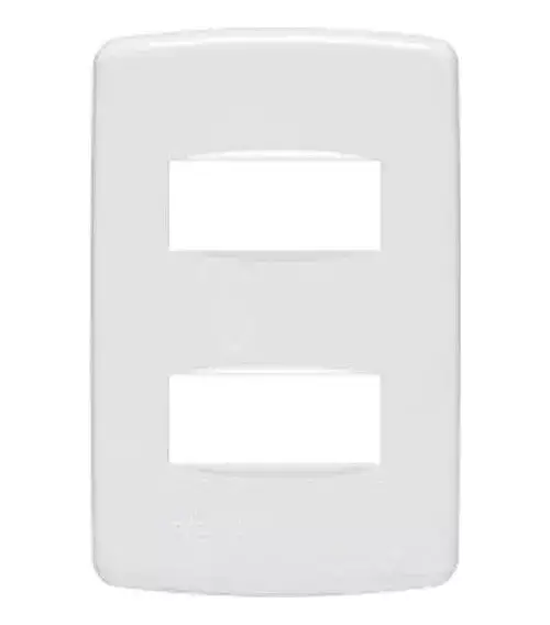 Placa 4x2 P/ 2 Módulo Duale Up
