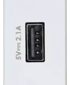 Mod Conector Usb 5vdc 2.1 Femea Branco 2701097-030 Simon