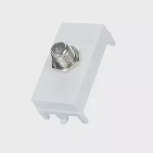 Modulo Tomada P/tv Term Coaxial 75ohm/9mm Branca 915315