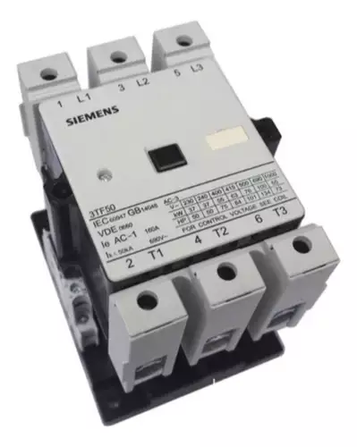 Contator Siemens 3tf50 22-0xn2 110a 220v-siemens