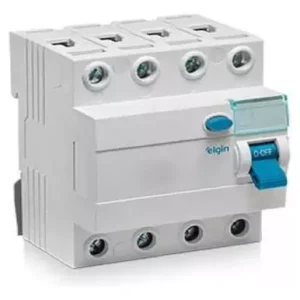 Disjuntor Diferencial Elgin Idr/dr 25a 30ma Tetrapolar 4polo