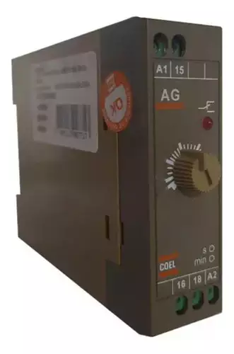 Rele De Tempo Ag 30m. P. Energiz. 220vca Coel