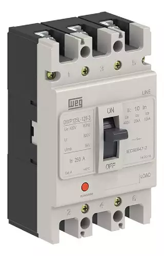 Disjuntor Cx. Mold. Tripolar 150a Dwp250l-150-3 14256834