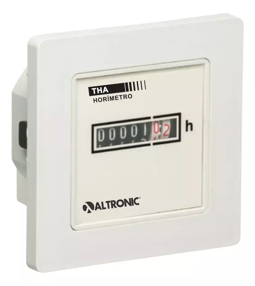 Horímetro Totalizador D Horas Analógico 220v Tha-02 Altronic