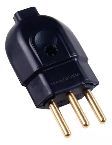 Plug Macho 2p+t 20a 250v Preto 57403107 Tramontina