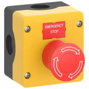 Botoeira Amarela 22mm C/botao Emergencia 1na+2nf 13232498