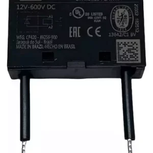 Bloco Supressor De Surto 12-60vcc Bamdi10 Weg