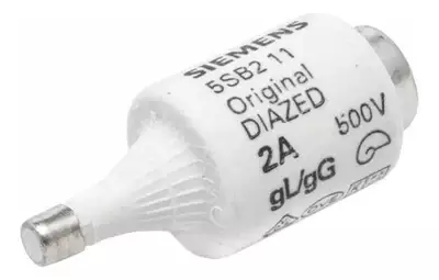 Fusivel Diazed 2a 500v Retardado 5sb211 Siemens