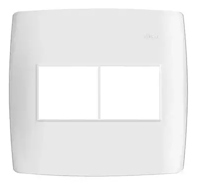 Placa 4x4 4 Modulos C/ Suporte Branca S30 30922-50 Simon