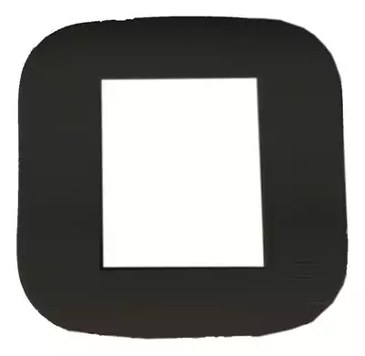 Placa P/moveis-pedras 70mm 2 Modulos Preta 923508 Weg
