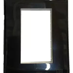 Placa 4x2 3 Modulos C/ Suporte Granbella Preta G0329