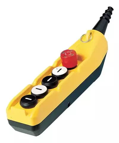 Botoeira 4 Operações + Emergencia Pl-05 Steck