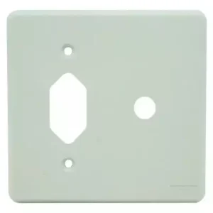 Placa 4x4 Tomada Hexagonal + Saída Fio Silentoque 54395 Pial
