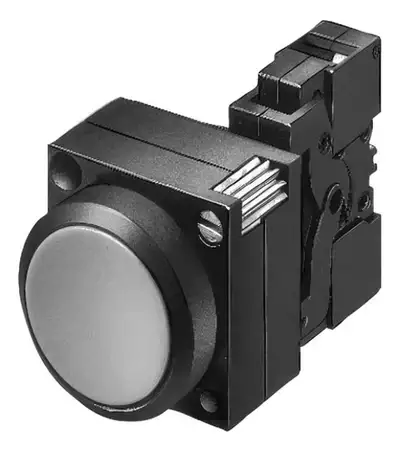 Botao Impulso Plastico 1na Preto 3sb3202-0aa11 Siemens