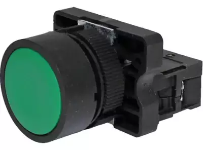 Botão De Comando 22mm Faceado Verde 1na P20afr Metaltex (i)