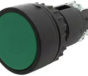 Botao Plastico Monobloco 22mm Verde Hb7ea35 Bhs