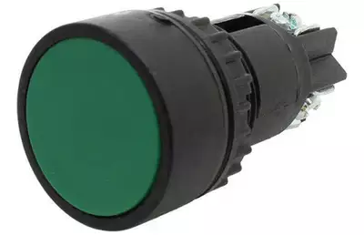 Botao Plastico Monobloco 22mm Verde Hb7ea35 Bhs