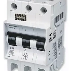 Disjuntor Tripolar 3x20a Curva C 5sx1 150-7 Siemens Antigo