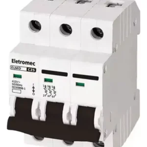Disjuntor Tripolar 40a Curva C 4,5ka Elmd-3c40