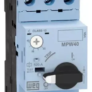Disjuntor Motor Tripolar 4-6,3a 100ka 240/400v Weg