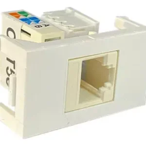 Modulo Tomada Rj45 C/ Keystone Cat 5e Branco 913475 Weg
