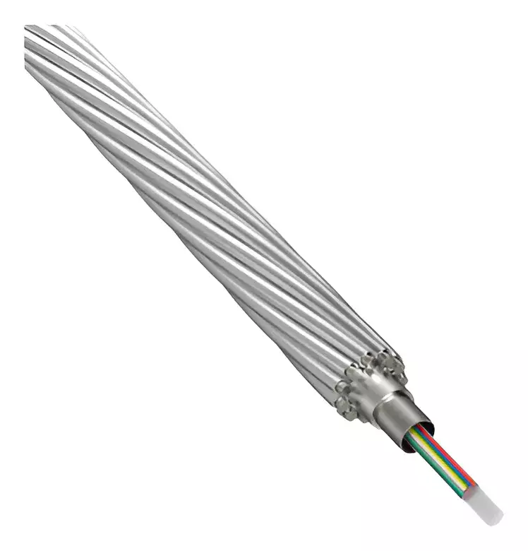 Cabo Fibra Optica Para-raios Opgw-sm 14,4mm 36f Rolo C/2000