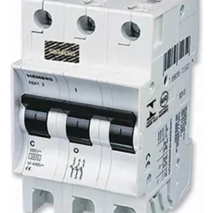 Disjuntor Curva C Tripolar 63a 4,5ka 5sx1363-7-siemens
