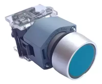 Botao Plastico 22mm 1na Azul 3sb71300ab501ba0 Siemens