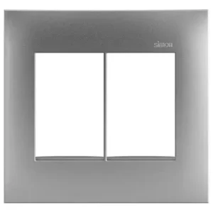 Placa 4x4 6 Modulos Horizontais Aluminio S35 35613-54 Simon
