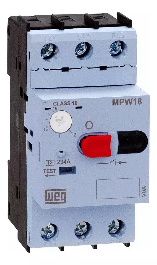 Disjuntor Motor Mpw 2.5-4a 1.5 2hp 380vca Frequência Web 50/60 Hz