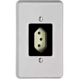 Conjunto Tomada 2p+t 10a 250v C/ Placa Prm710 Toc Schneider