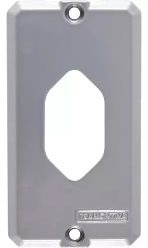 Tampa Condulete Aluminio 1/2-3/4  Tomada Hexagonal 56117036