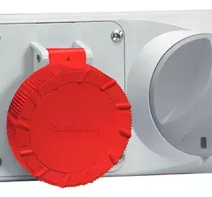 Tomada Sobrepor C/bloqueio 3p+t 32a 380-415v 50/60hz 6h Ip55