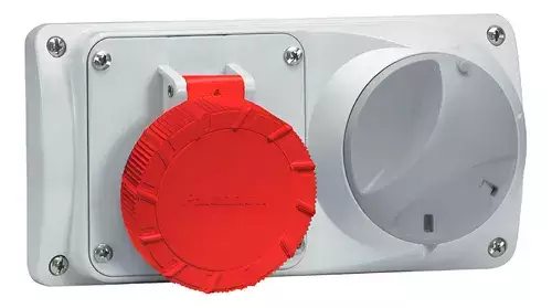 Tomada Sobrepor C/bloqueio 3p+t 32a 380-415v 50/60hz 6h Ip55