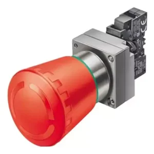 Botao Soco Metalico 1nf Vermelho 3sb3603-1ha20 Siemens