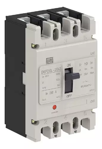 Disjuntor Cx. Mold. Tripolar 175a Dwp225-175-3 10187574