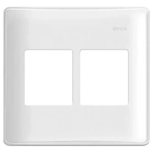 Placa 4x4 4 Módulos Horizontais C/ Suporte Br 19922-50 Simon
