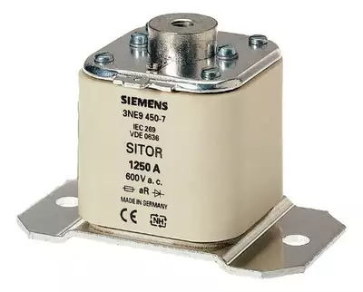 Fusivel Sitor Siemens 1250a 600v 3ne9450-7